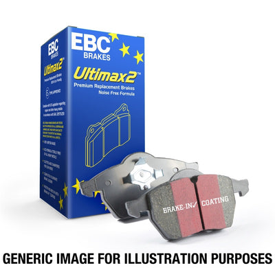 EBC 11-15 Audi Q7 3.0 Supercharged Ultimax2 Front Brake Pads