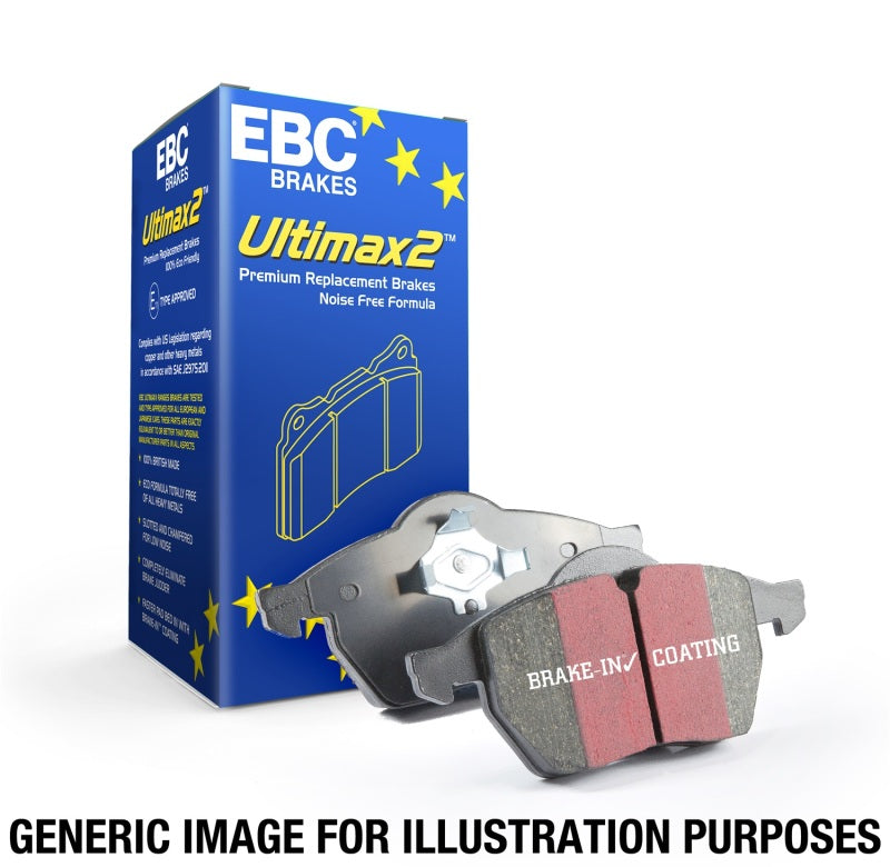 EBC 13+ Mercedes-Benz CLA250 2.0 Turbo Ultimax2 Front Brake Pads